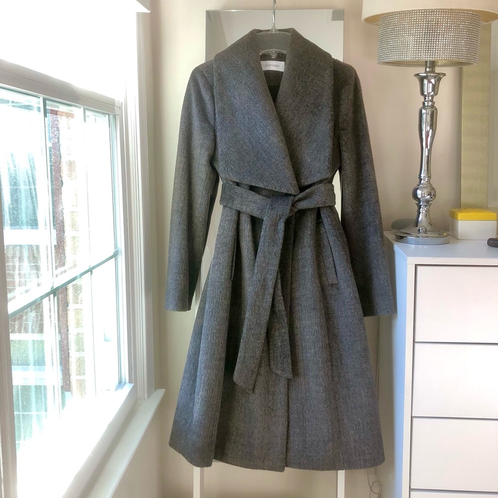 Calvin Klein Wool Blend Coat